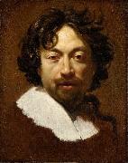 Simon Vouet, Self-portrait.